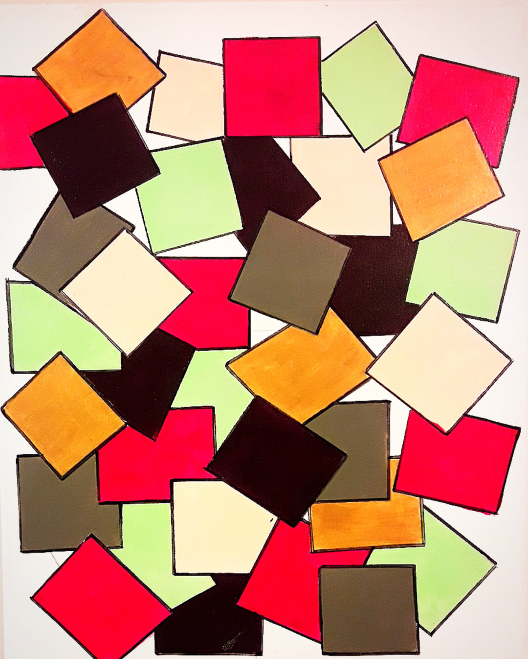 Squares Art By King